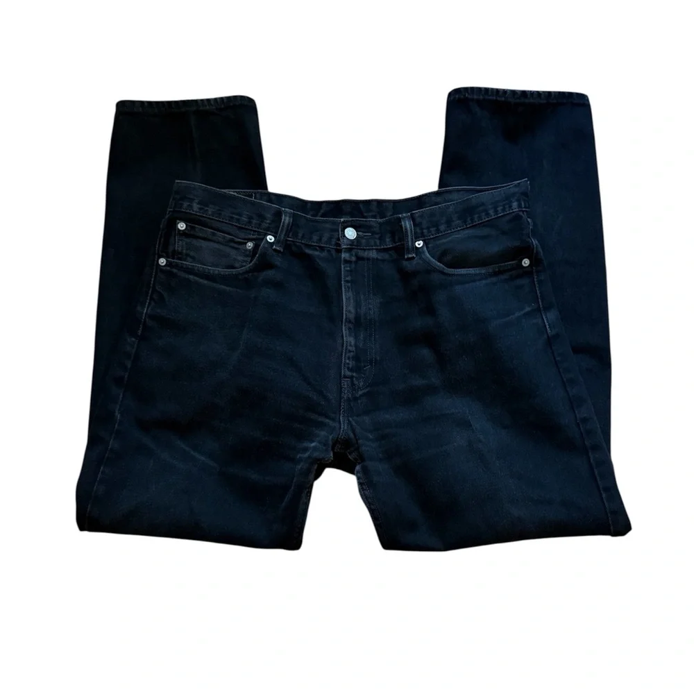 Levi's Men's Straight Black Jeans